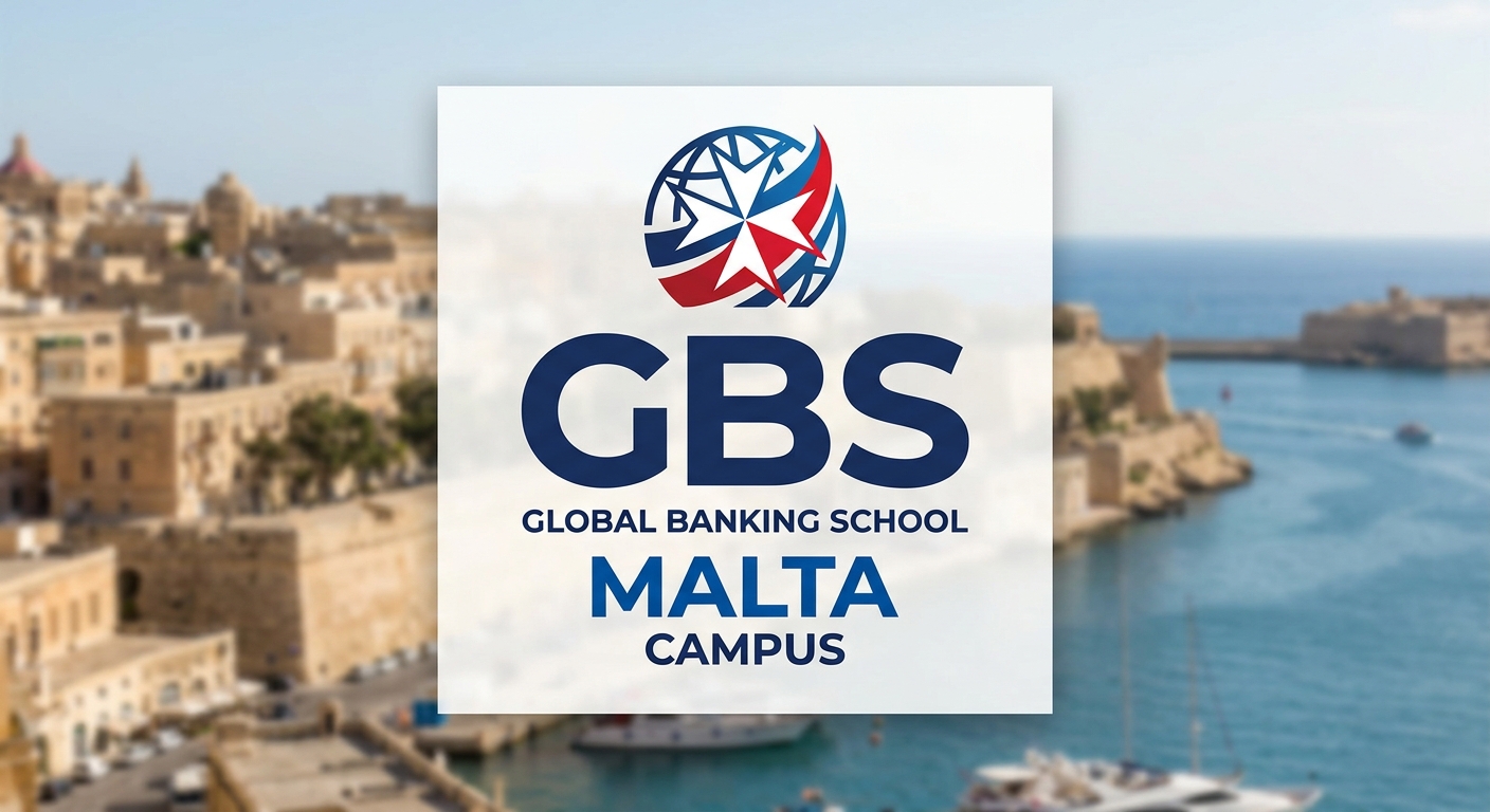 GBS Malta official logo featuring the letters GBS in bold modern typography with Malta branding