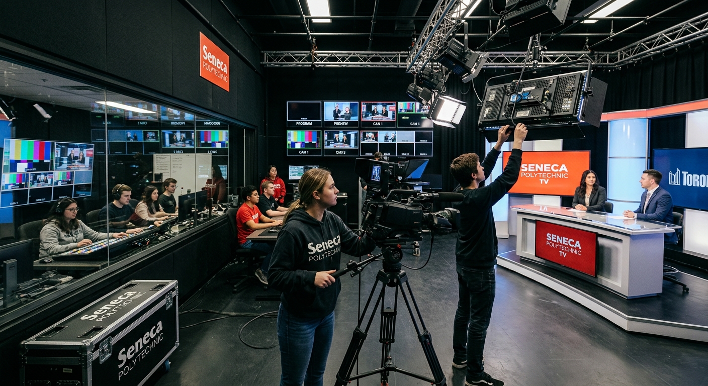 Politécnico Seneca - Diplomado en Radiodifusión y Televisión | Uni4Edu