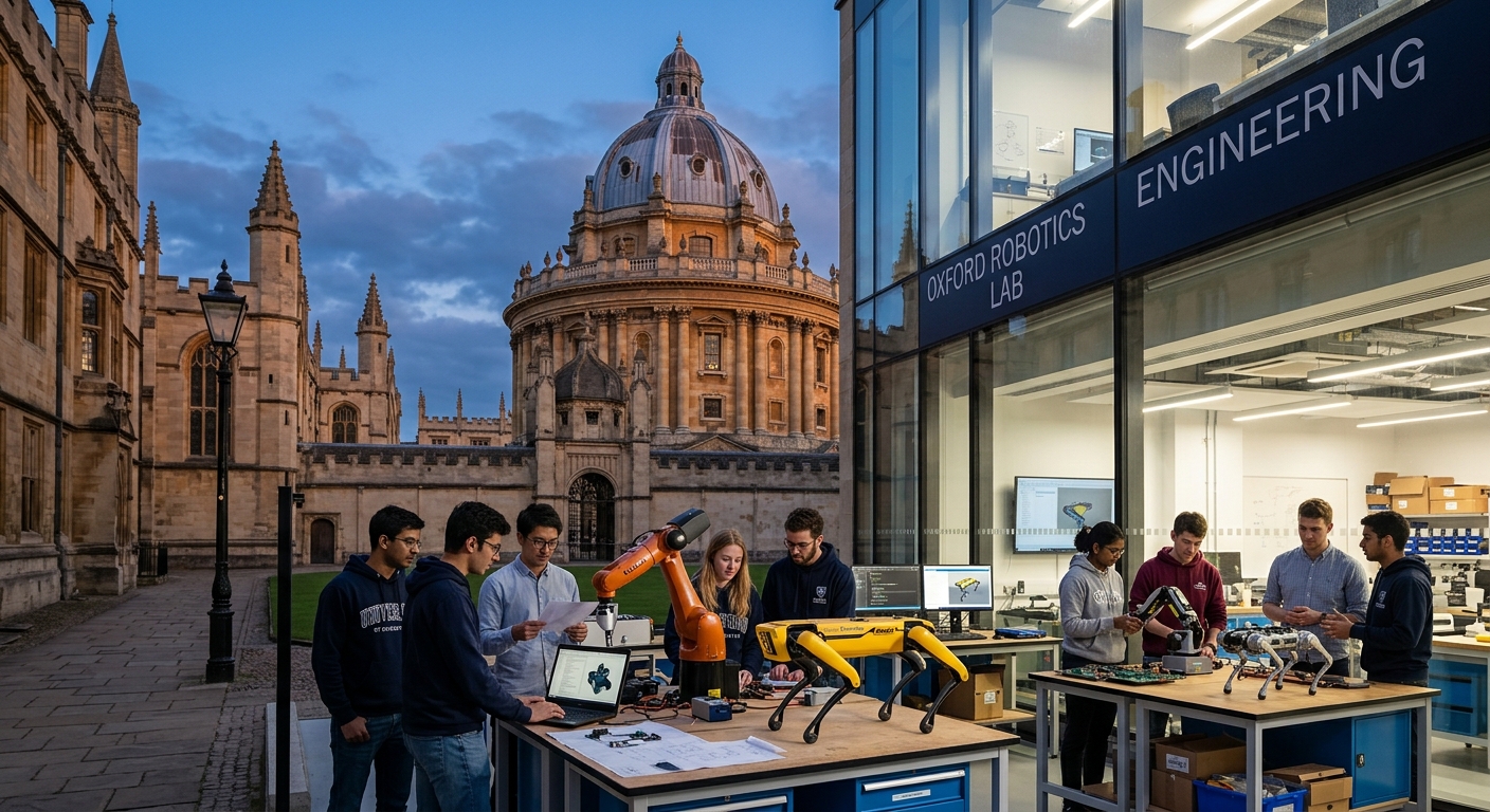 University of Oxford - Autonomous Robotics MSc | Uni4Edu