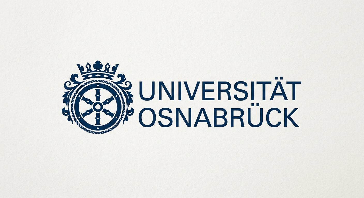 University of Osnabrück official logo, blue and white color scheme, text reading Universität Osnabrück