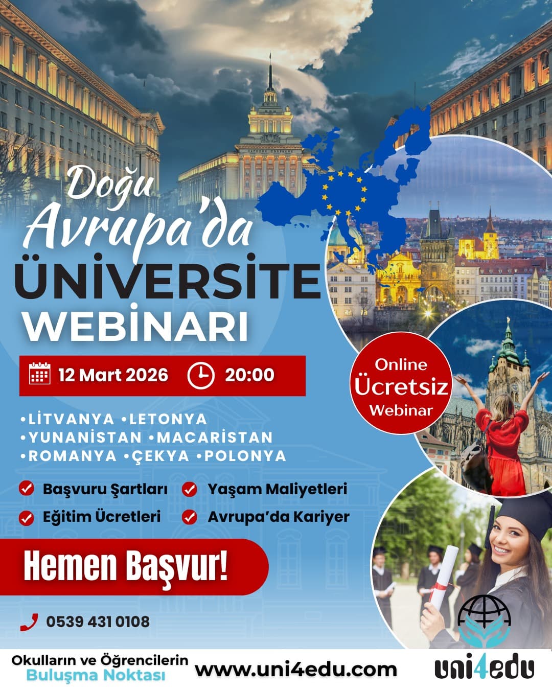 University Webinar in Eastern Europe